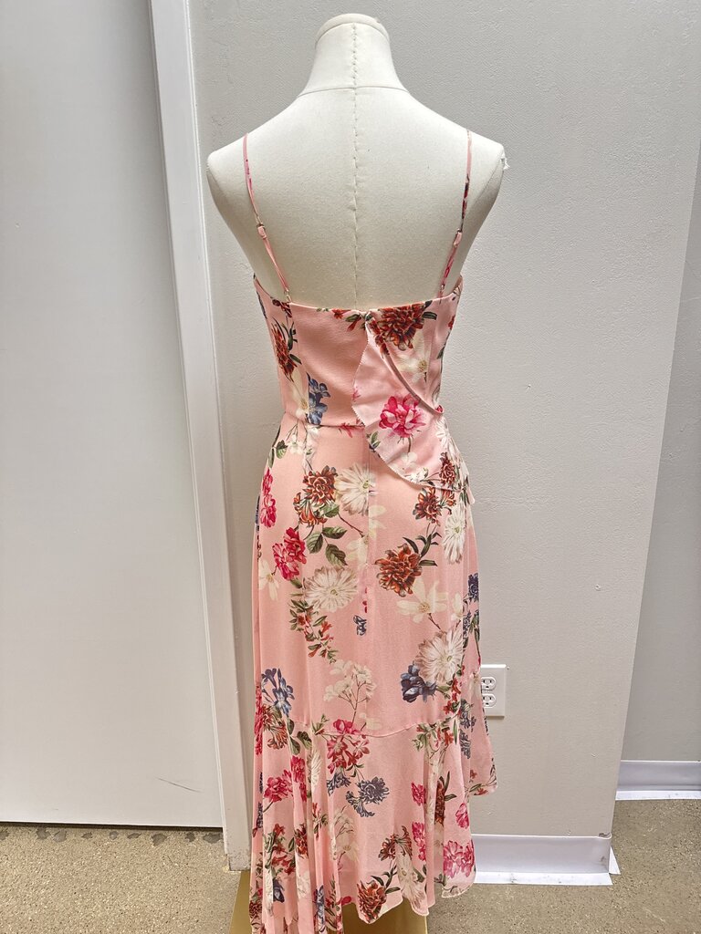 Nicholas Pink Floral Ruffle Sundress