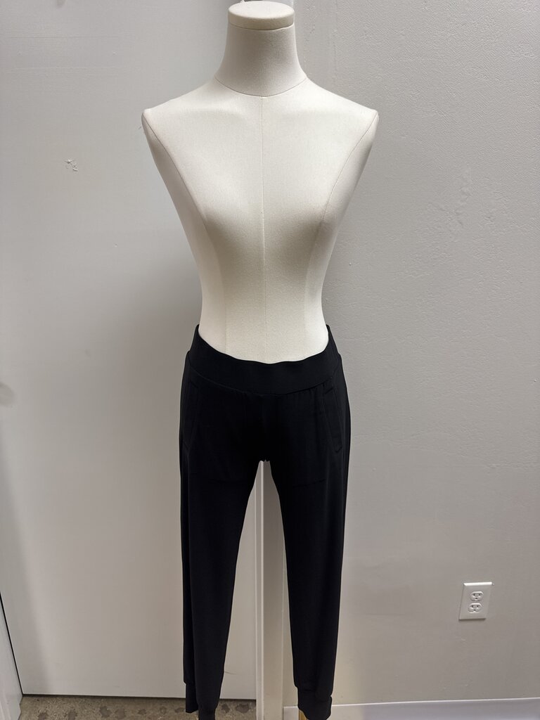 Norma Kamali Black Jogger
