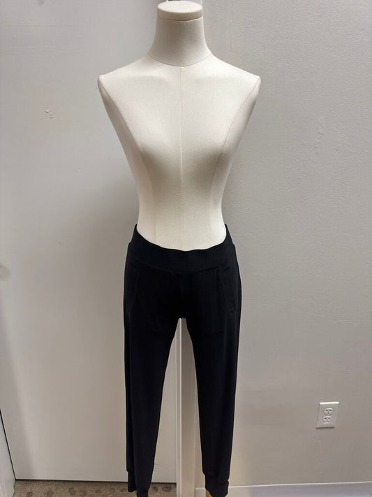 Norma Kamali Black Jogger