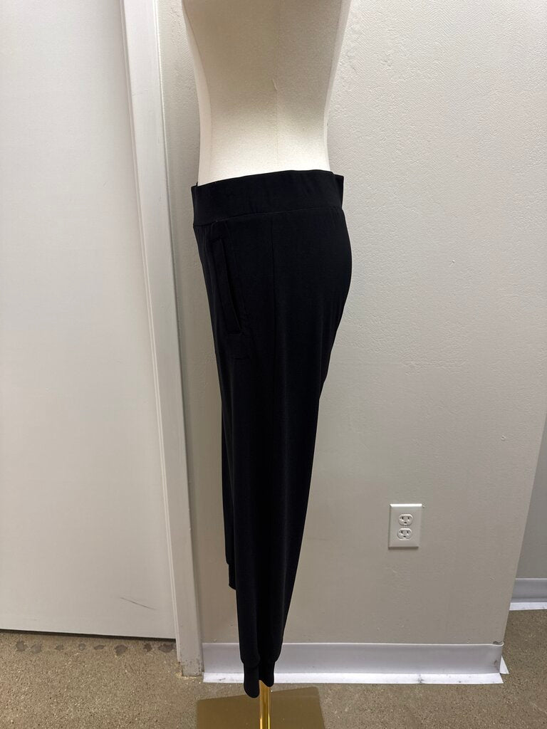 Norma Kamali Black Jogger