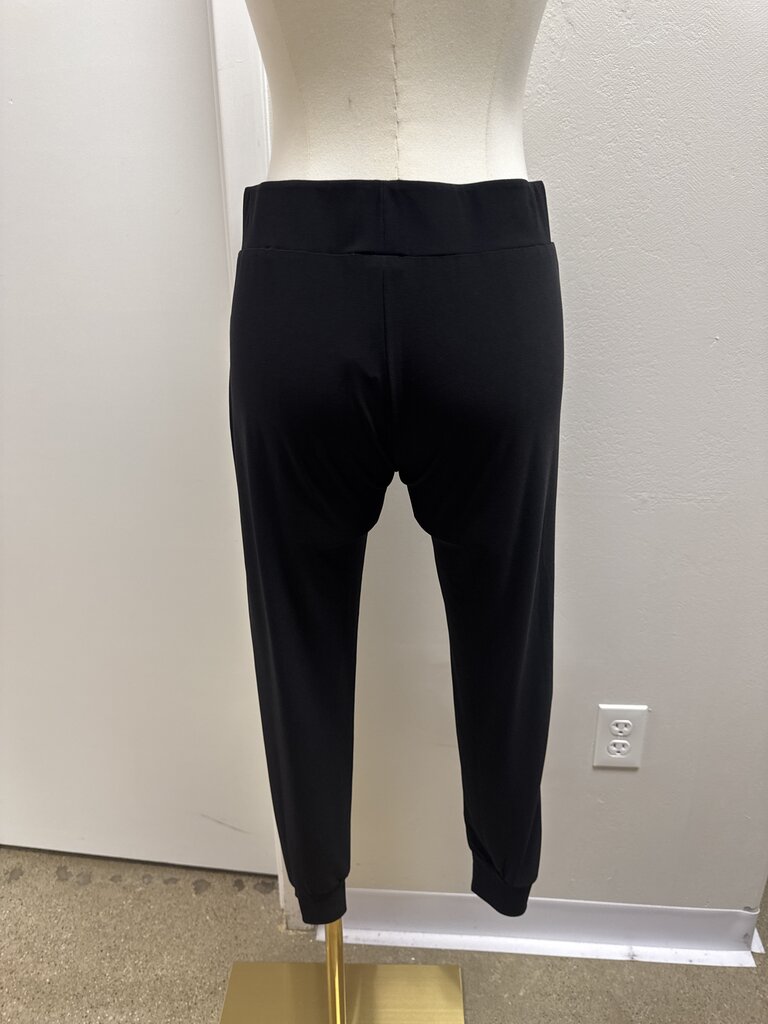 Norma Kamali Black Jogger