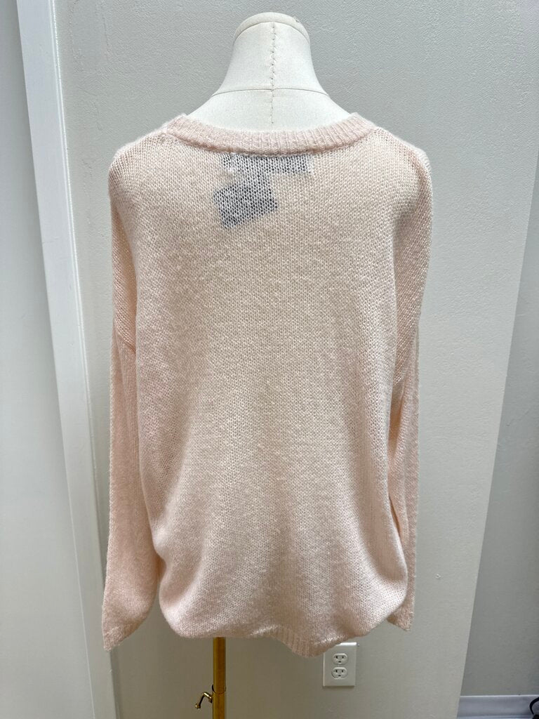The Laundry Room Pink No Sweat Sweater