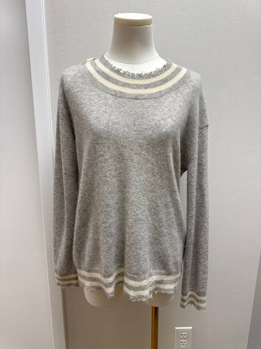 RtA Grey Crewneck Sweater