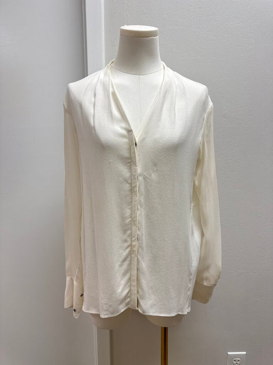 Helmut Lang Ecru Blouse