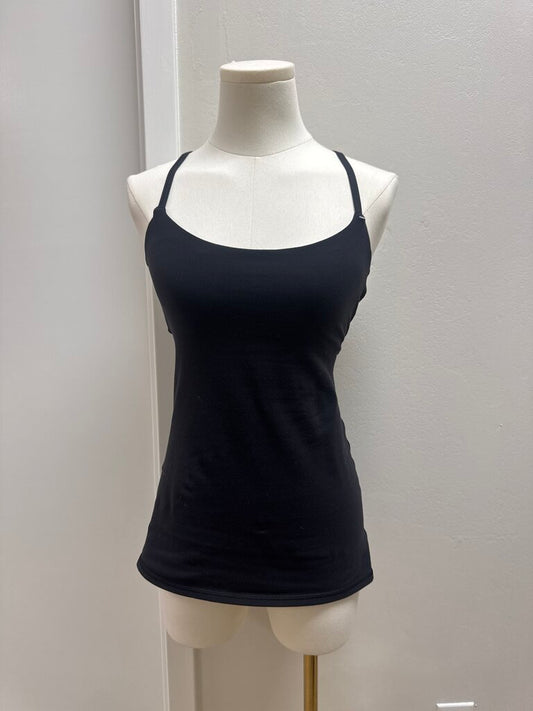 Lululemon Black Criss Cross Tank