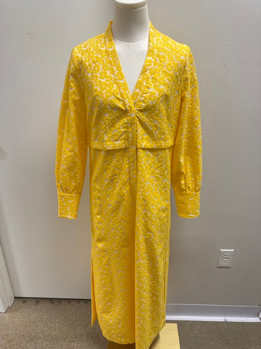 Tuckernuck Yellow Daisy Maxi Dress