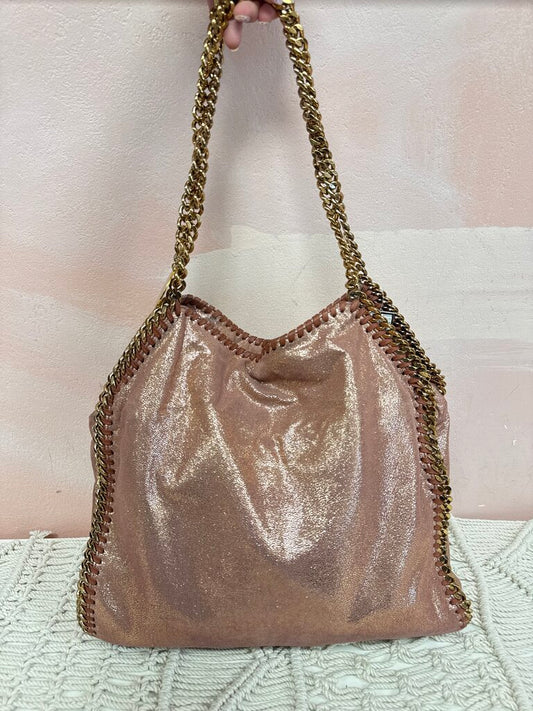 Stella McCartney Rose Gold Falabella Shoulder Bag