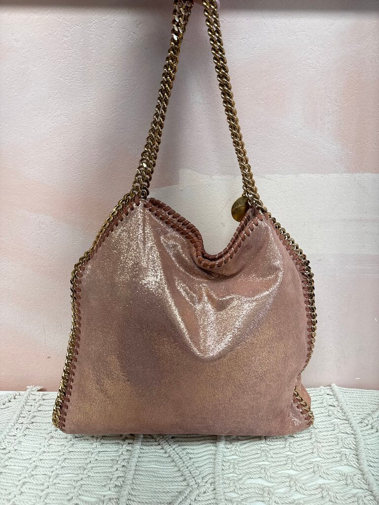 Stella McCartney Rose Gold Falabella Shoulder Bag