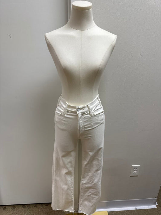 Mother White Straight Leg Jean NWT