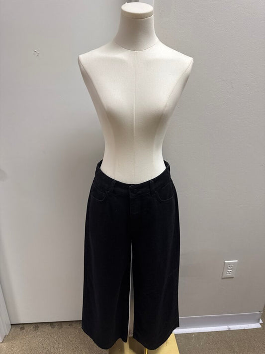 Me+Em Black Wide Leg Jean
