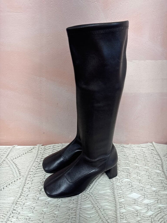 ME + EM Block Heel Knee High Boot NWT
