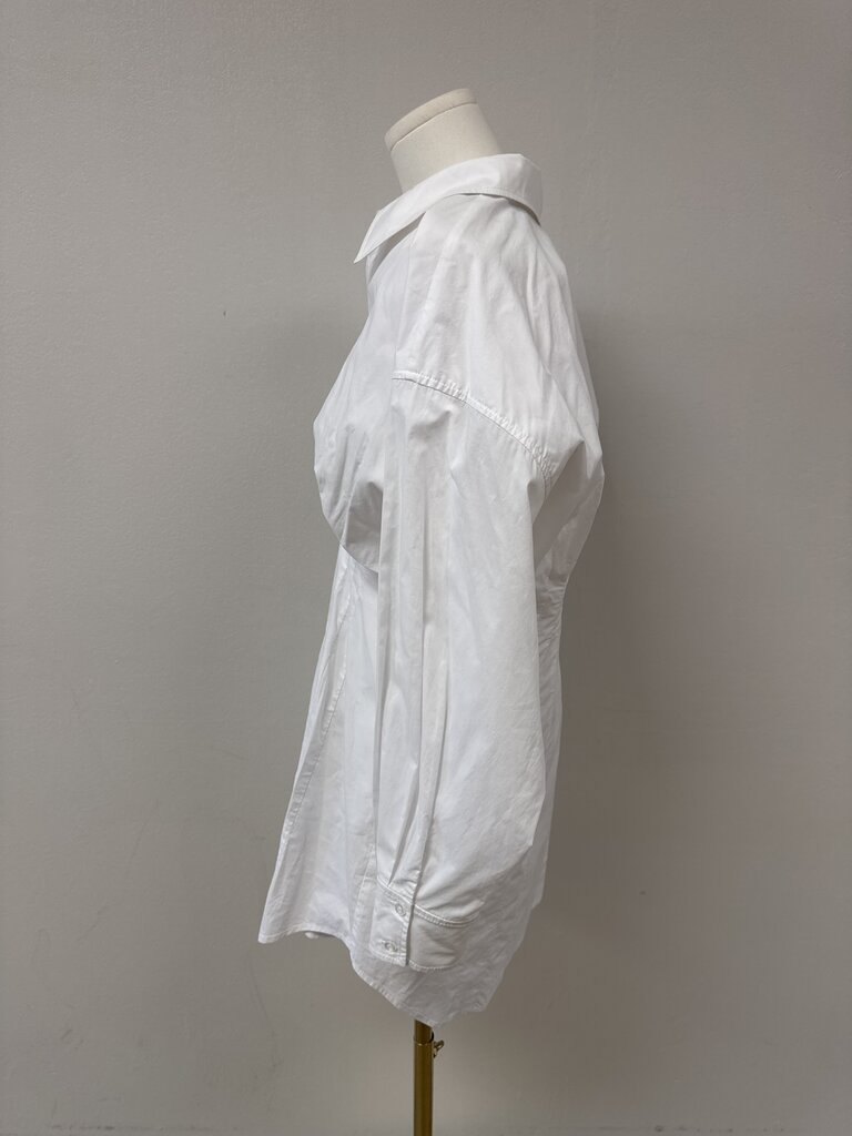 L'Academie White Shirt Dress