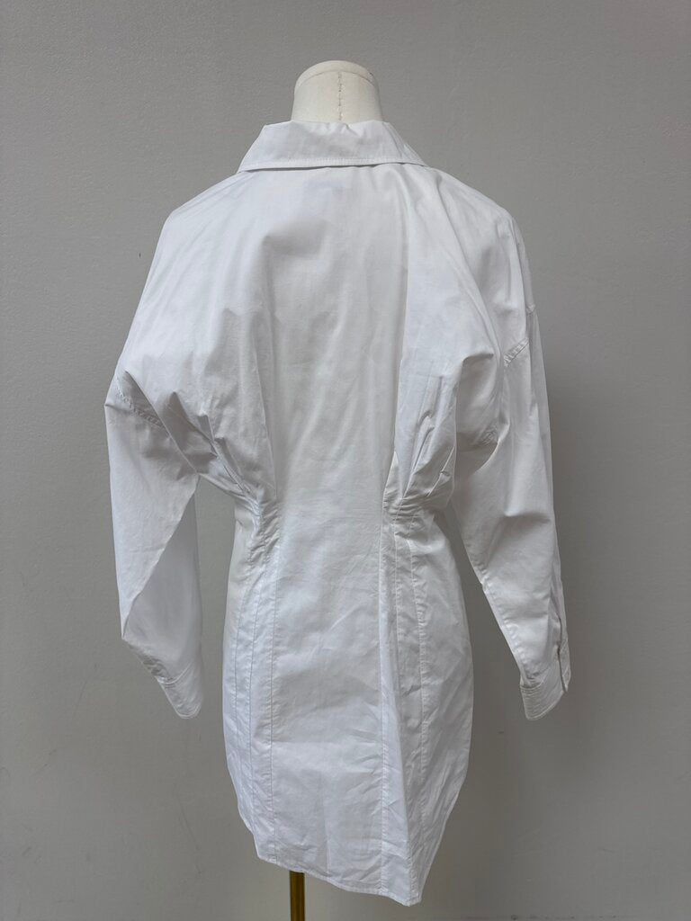 L'Academie White Shirt Dress