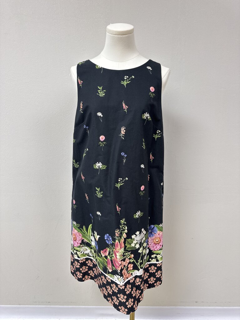 Ted Baker Black Floral Dress