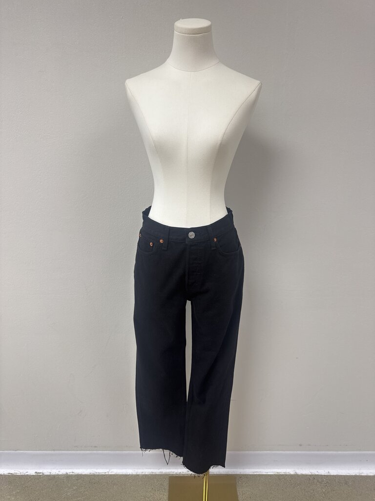 Re/Done Black Jean