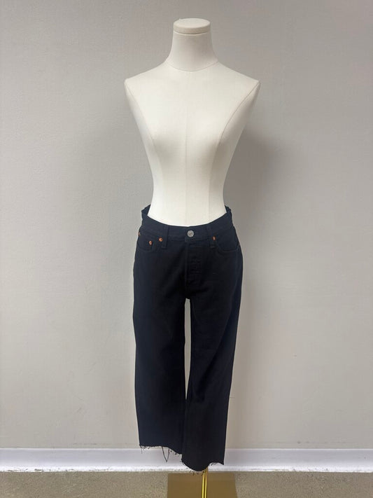 Re/Done Black Jean