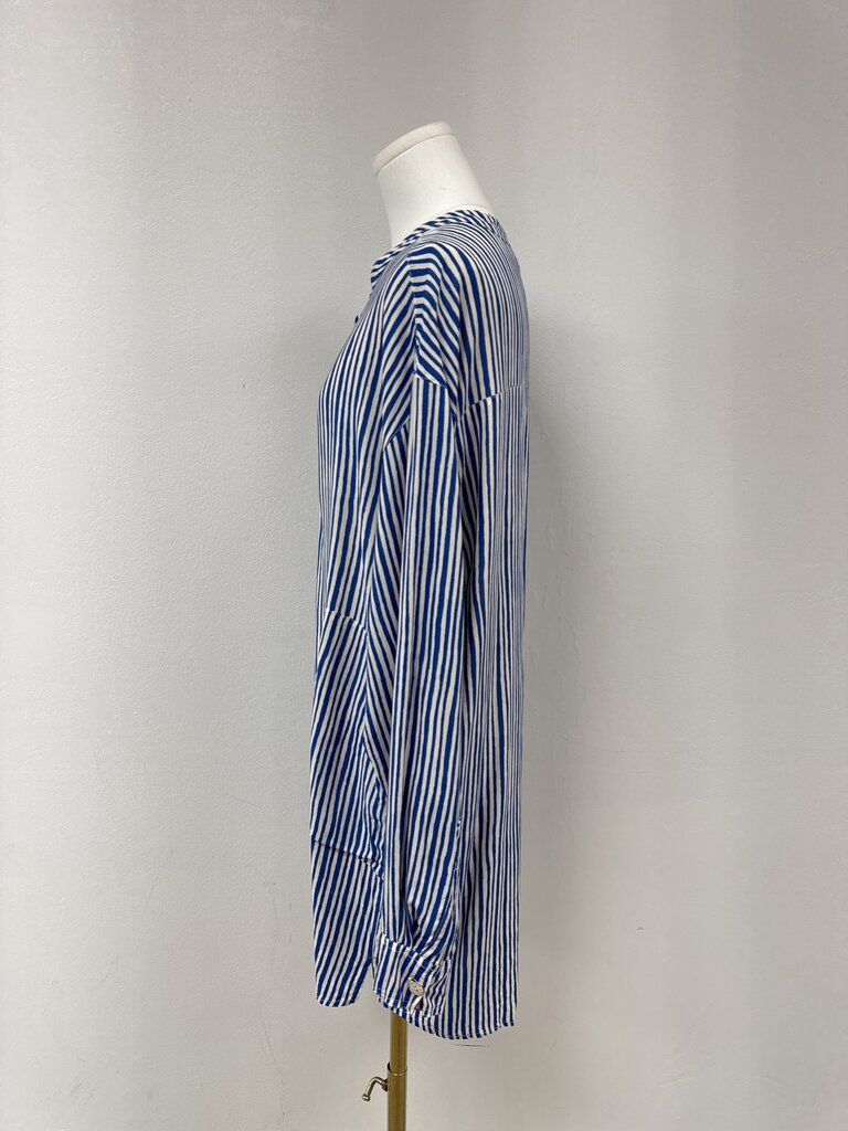 Natalie Martin Blue Striped Tunic