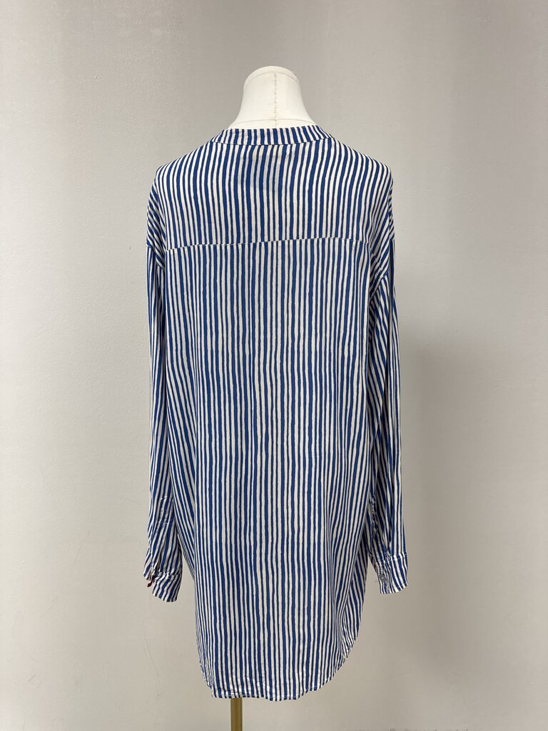Natalie Martin Blue Striped Tunic