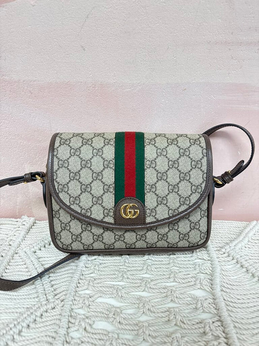 Gucci Monogram Ophidia Small Shoulder Bag (In Stores for $2450)