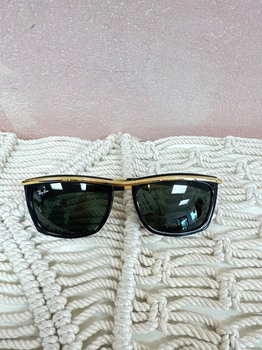 Ray Ban Gold Trim Sunglasses