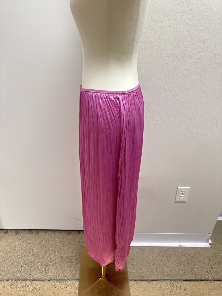 Vince Rose Pleated Maxi Skirt NWT
