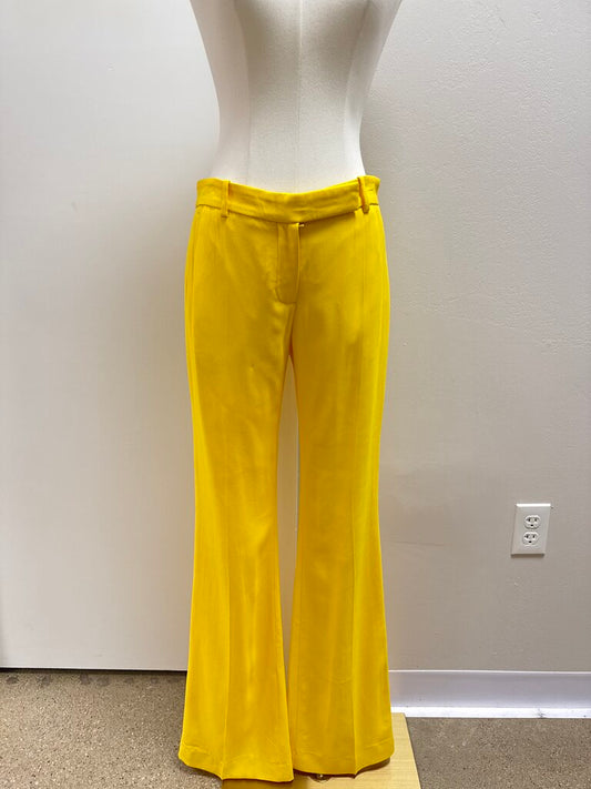 Alexander McQueen Yellow Trouser