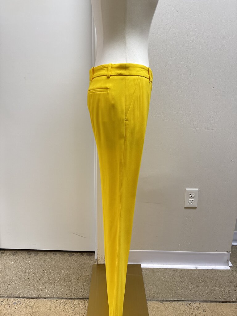 Alexander McQueen Yellow Trouser
