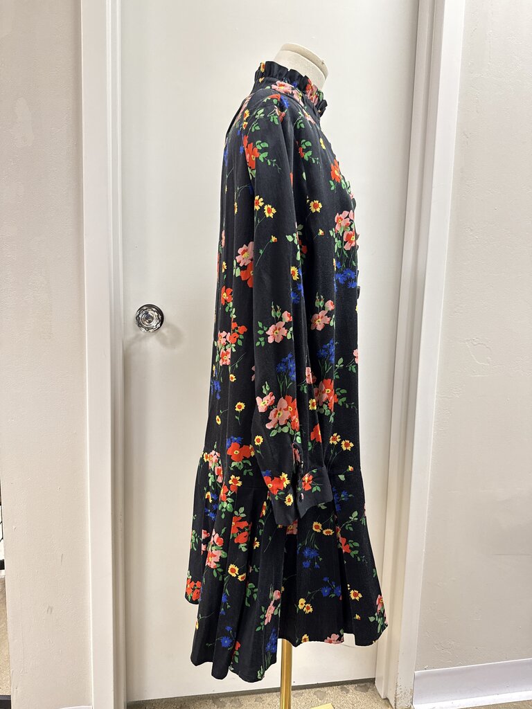 Tuckernuck Black Floral Dress