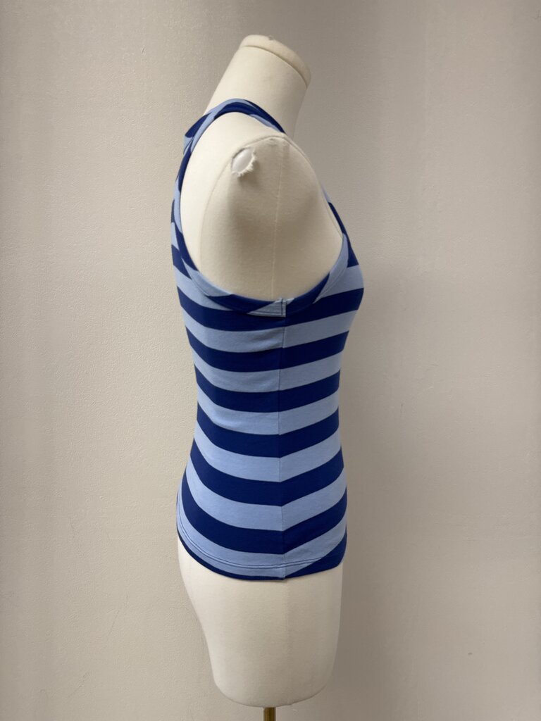 Maeve Blue Striped Tank