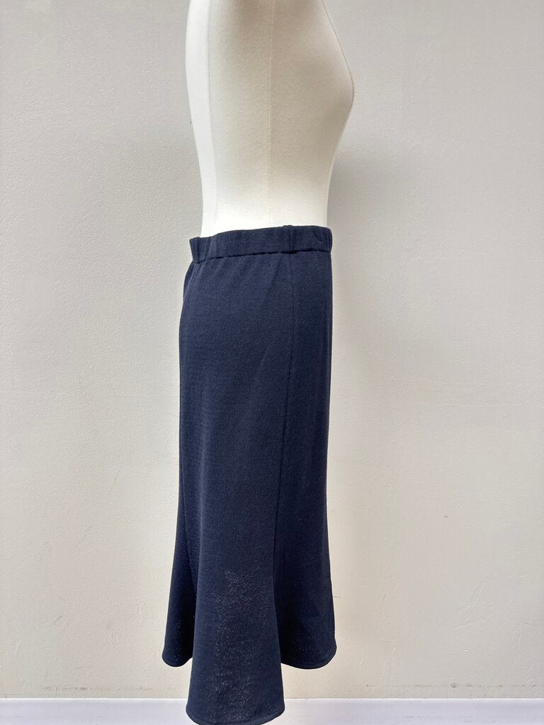 St John Black Knit Skirt