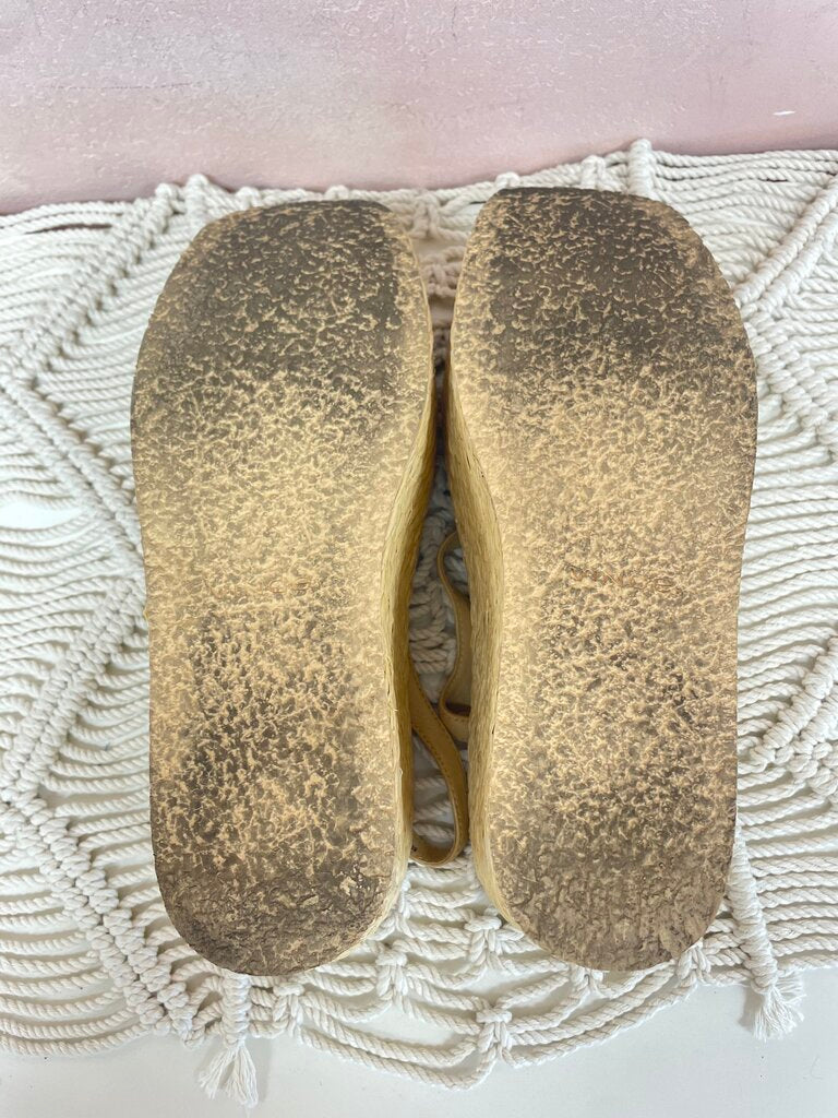 Vince Beige Espadrille Platform