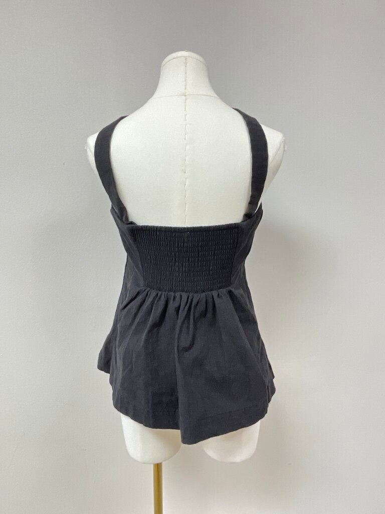 Free People Black Halter Top NWT
