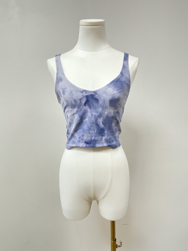Lululemon Blue Tie Dye Bralette