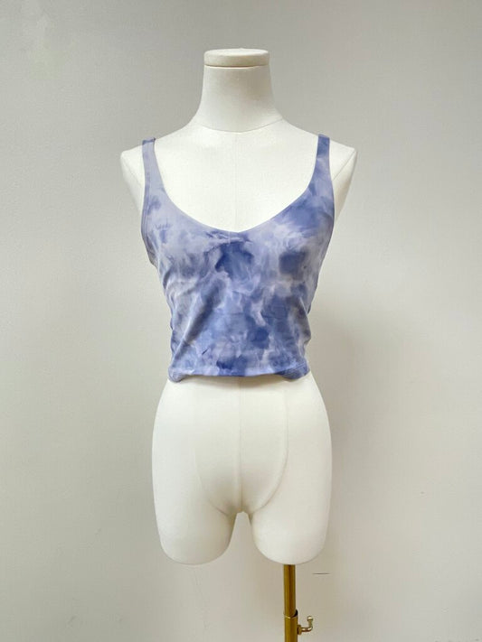 Lululemon Blue Tie Dye Bralette