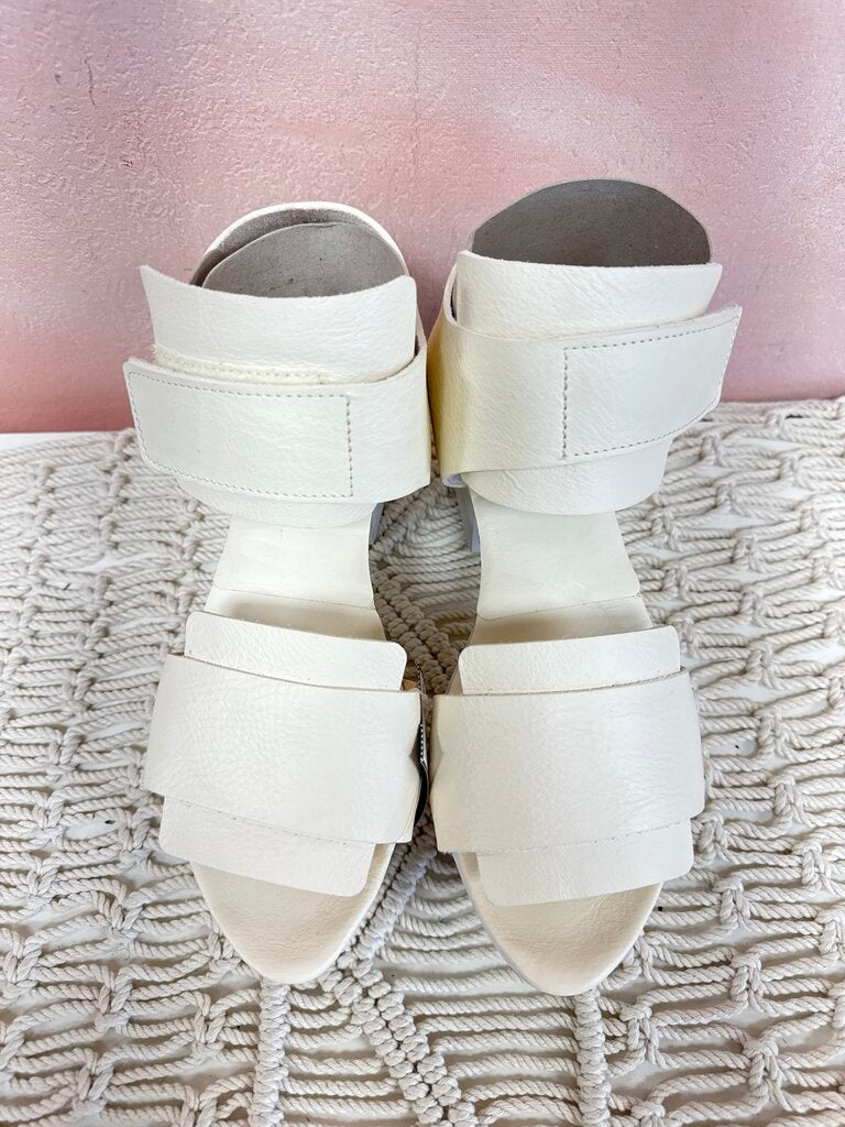 Trippen White Platform Sandal