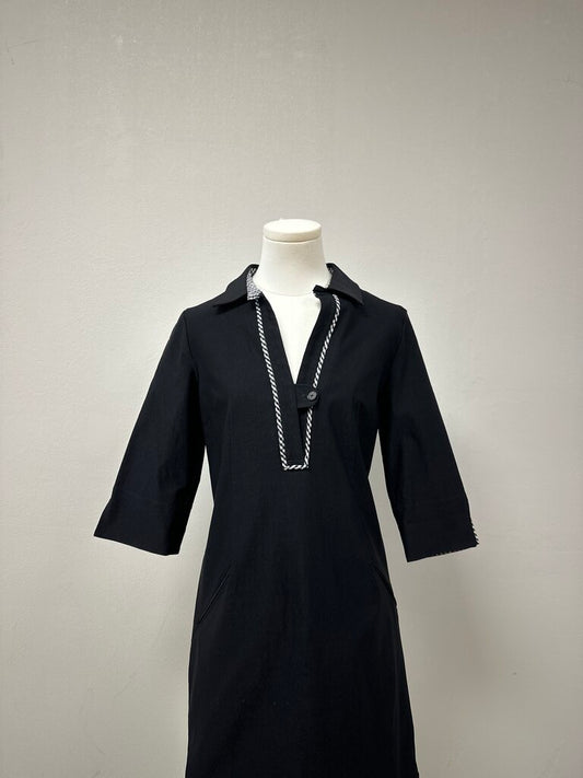 Sara Campbell Black Polo Dress