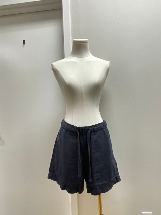 Vince Blue Linen Shorts
