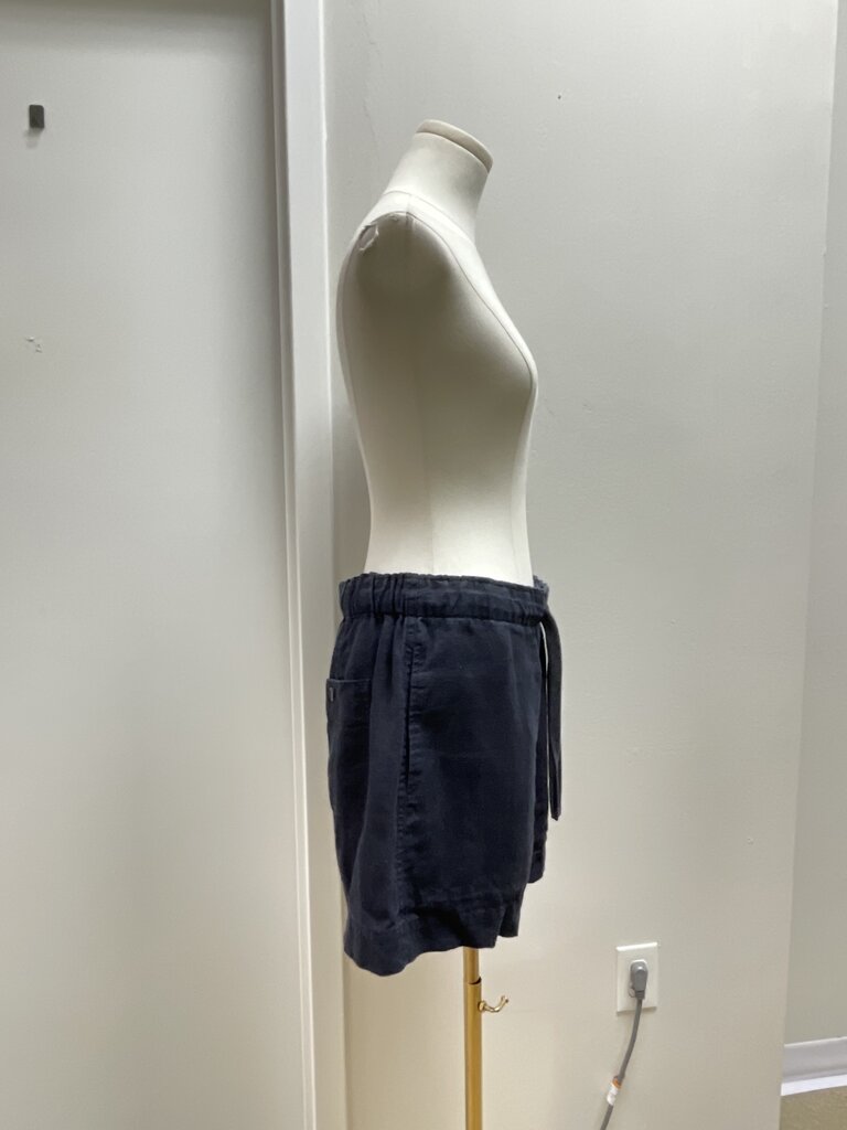 Vince Blue Linen Shorts