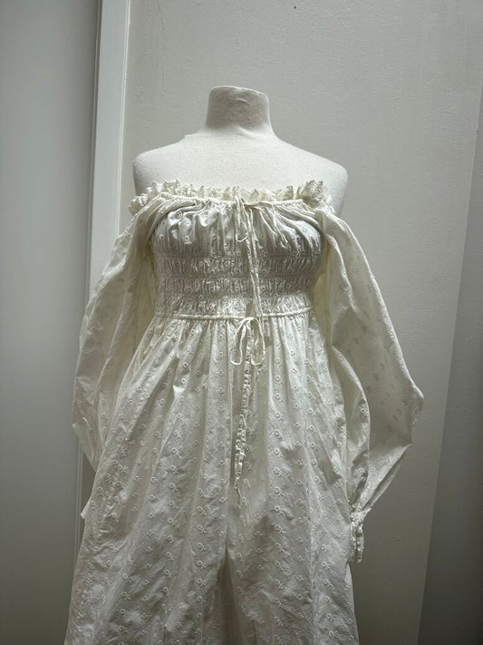 Doen Salt Eyelet Maxi Dress