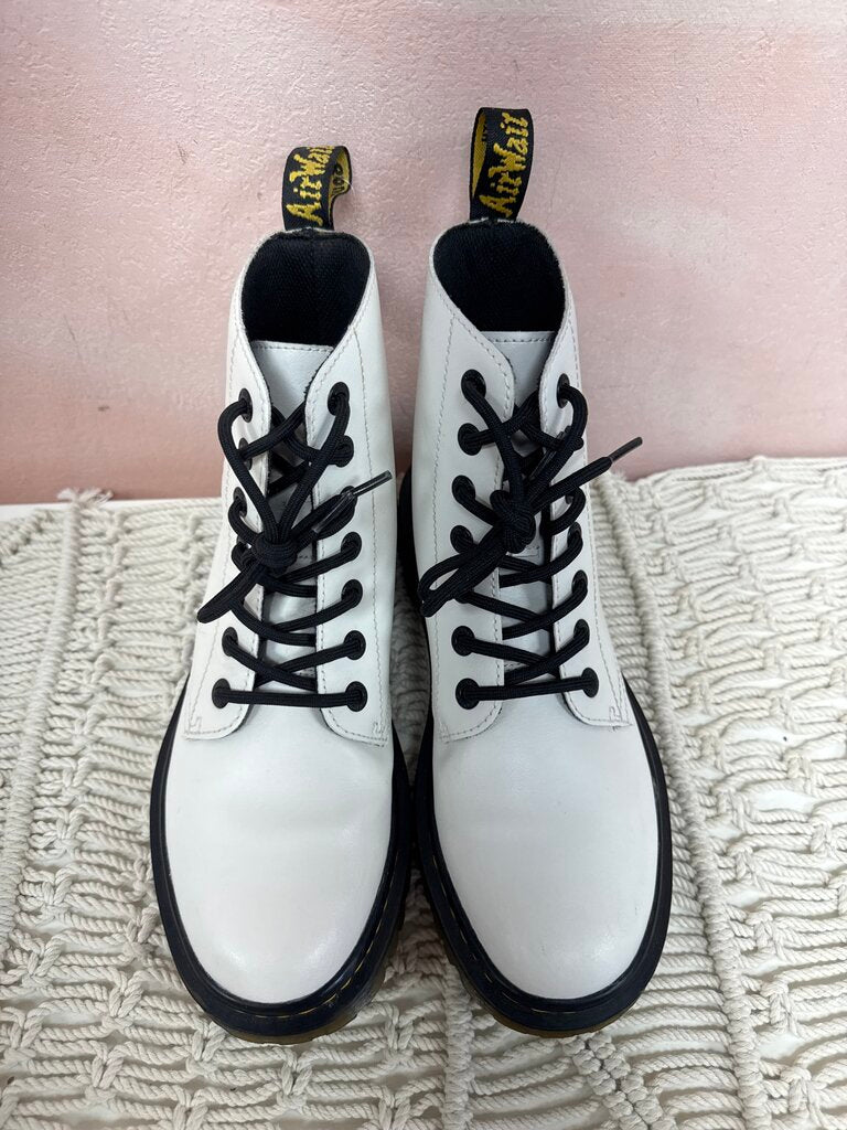Dr Marten Air Wair White Boot