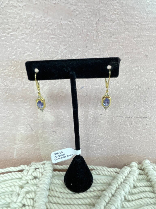 Tanzanite Drop Earring