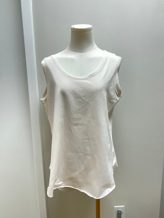 Planet Off White Tank