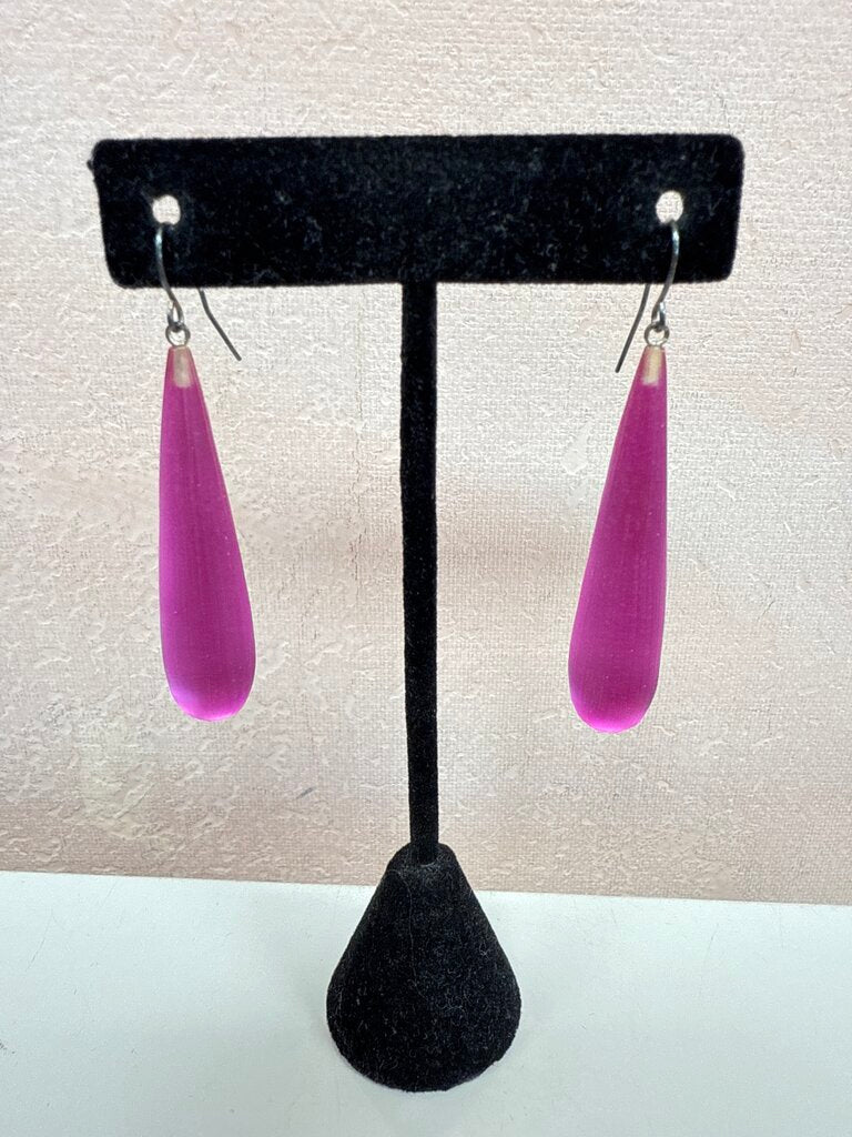 Alexis Bitter Pink Tear Drop Earring