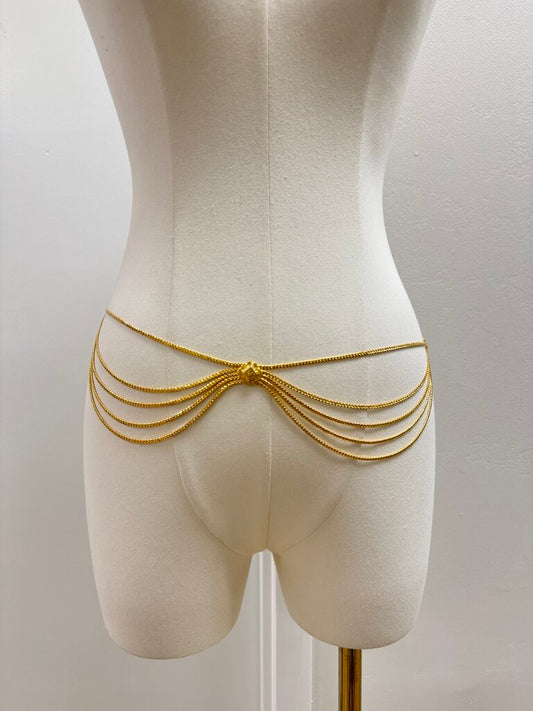 Dior Gold Vintage Swag Belt or Necklace