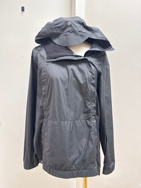 Luluelmon Black Nylon Jacket