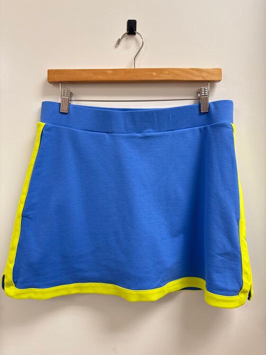 Addison Bay Light Blue and Lime Pique Skort NWT