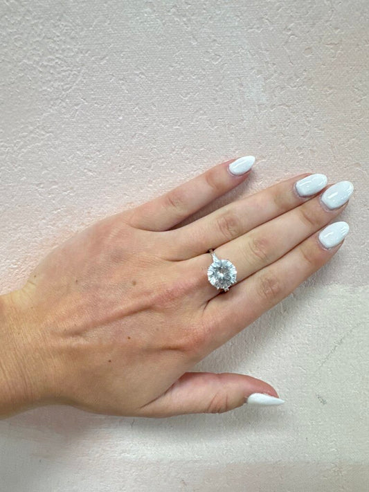 Costume Diamond Solitaire Ring