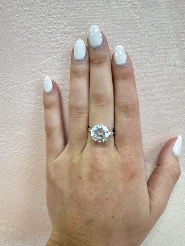 Costume Diamond Solitaire Ring
