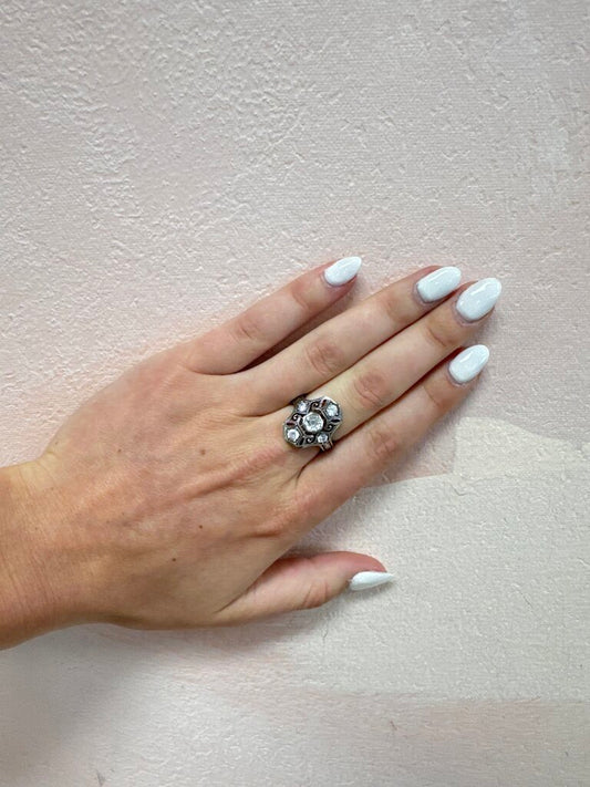 Costume Diamond Vintage Ring
