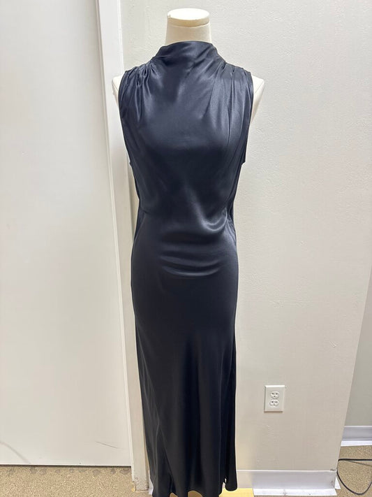 Rails Black Mock Neck Maxi Dress